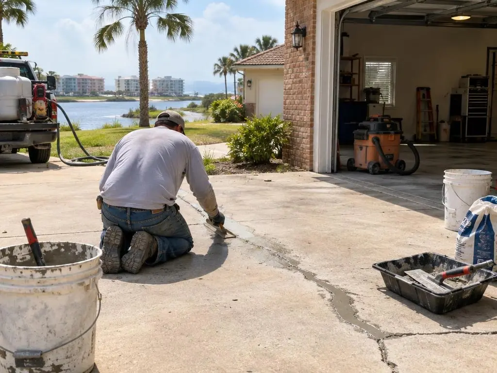 Concrete Crack & Slab Repair in Brownsville, TX