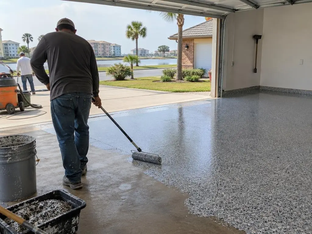 Garage Floor Coating in Brownsville, TX