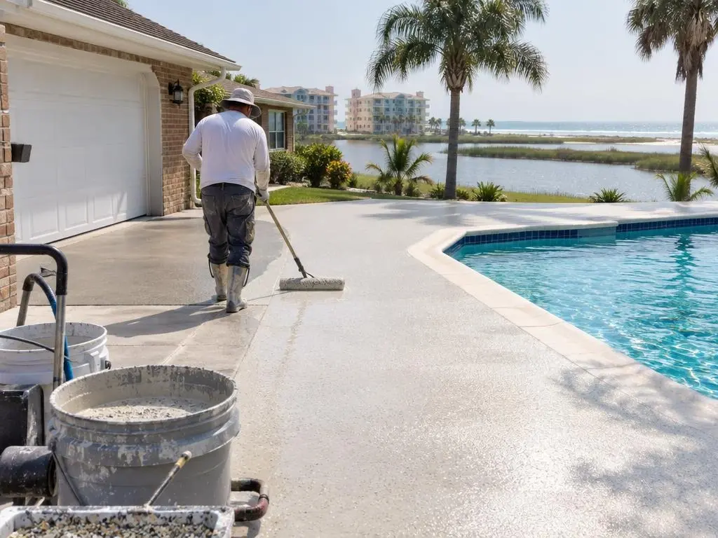 Patio & Pool Deck Coatings in Brownsville, TX